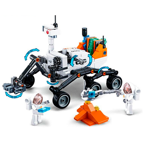 Constructor Sluban Curiosity Rover White Numărul de piese 288, 8+ photo 3