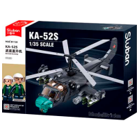 Constructor Sluban KA-52S Gray Numărul de piese 913, 12+