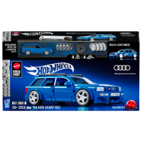 Constructor Hot Wheels ’94 Audi Avant RS2 Blue Numărul de piese 253, 6+