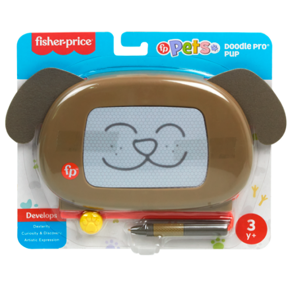 Tablă de desen Fisher Price Pets Little animals HYC27 Multicolor Pentru copii, 3+ photo 3