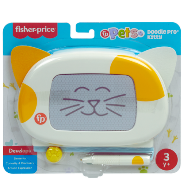 Tablă de desen Fisher Price Pets Little animals HYC27 Multicolor Pentru copii, 3+ photo 4