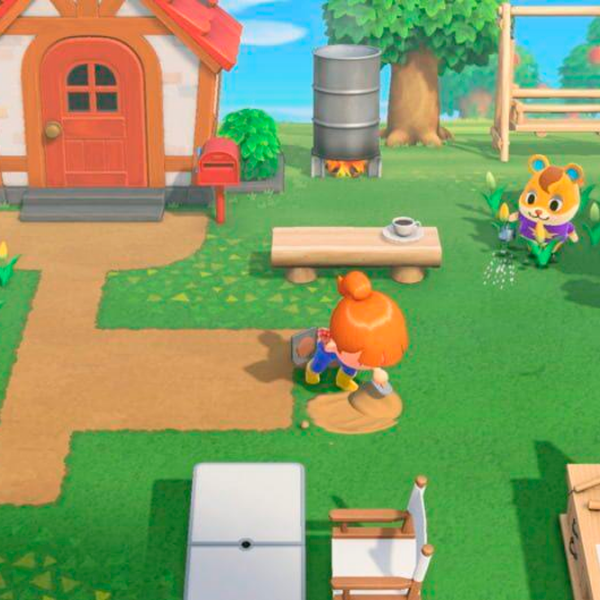 Consolă portabilă pentru jocuri Nintendo Lite Blue + Animal Crossing: New Horizons Yellow HDD , RAM 4 GB photo 10