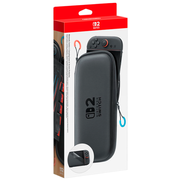 Чехол для консоли Nintendo Carrying Case & Screen Protector Черный  photo 1