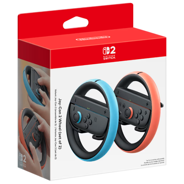 Руль Nintendo Joy-Con™ 2 Wheel Красный Синий  photo 1