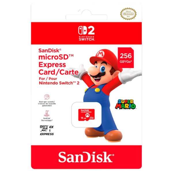 Card memorie SanDisk microSD Express Card Red  photo 1