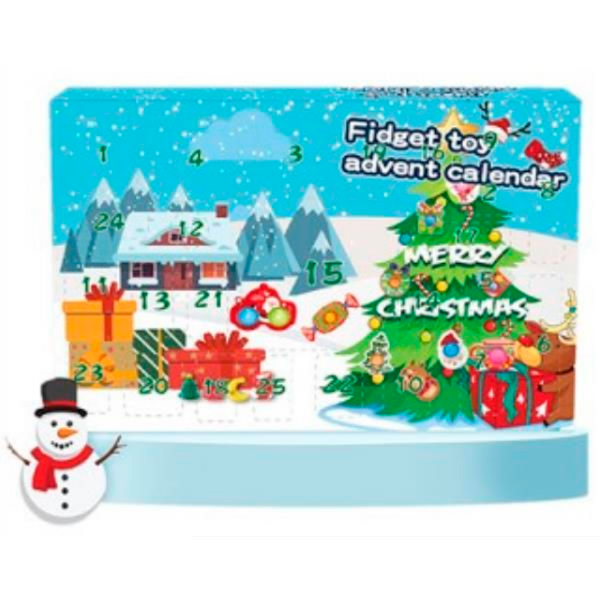 Интерактивная игрушка Essa Toys Advent Calendar X18014 Синий Для детей, 6+ photo 2