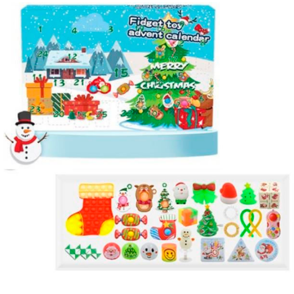 Интерактивная игрушка Essa Toys Advent Calendar X18014 Синий Для детей, 6+ photo 3