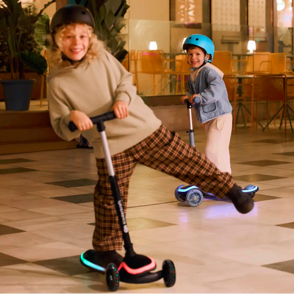 Детский трёхколёсный самокат KinderKraft Raket (KRRAKE00BLU0000) Синий 3 года, 50 кг, Полиуретановые photo 8