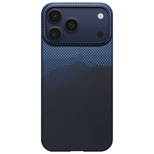Husă pentru smartphone Apple iPhone 17 Pro (Ultra Slim) Dark Blue Pitaka, PC, MagSafe Back