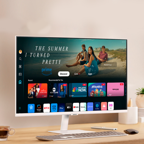 Монитор Samsung S32DM703 Белый 32" 4K VA WLED photo 5