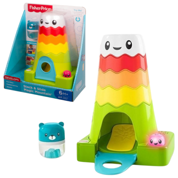 Развивающий набор Fisher Price Pyramid The Magic Mountain FWW08 Разноцветный 1+ photo 4