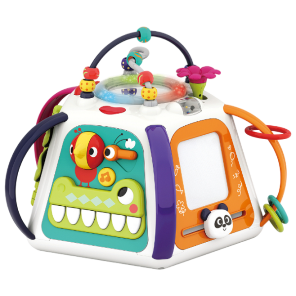 Jucărie muzicală Hola Toys Cub Montessori A3153 White 1.5+