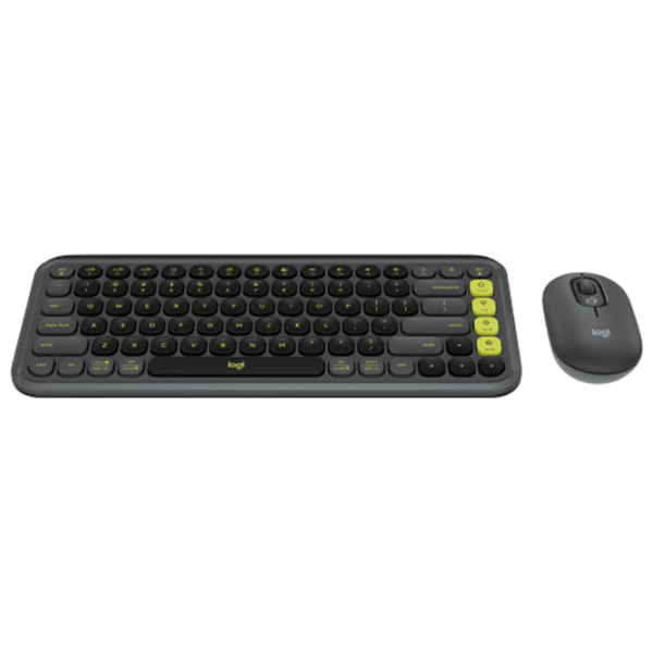 Клавиатура и Мышь Logitech POP Icon Keys Графит Для дома и офиса, Беспроводные photo 3