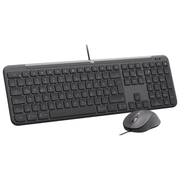 Клавиатура и Мышь Logitech Signature Slim MK620 Графит Для дома и офиса, Проводная photo 5