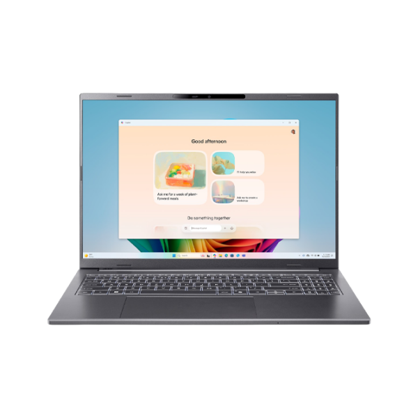 Ноутбук Acer Aspire 16 AI A16-61M Стальной Серый 16" | 32 ГБ | 1 ТБ | AMD Ryzen AI 7 350 | VGA Встроенная photo 2