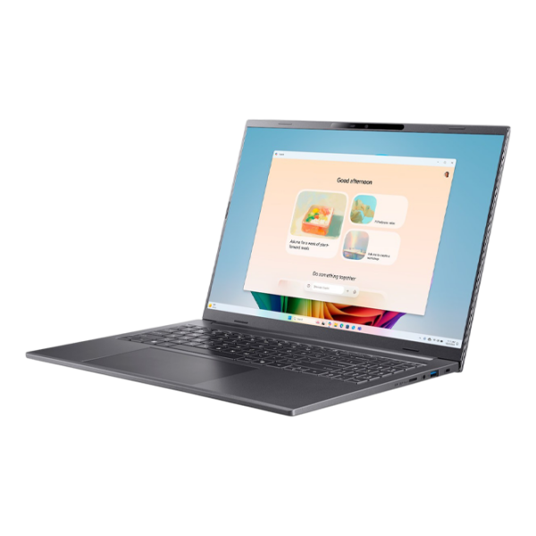 Ноутбук Acer Aspire 16 AI A16-61M Стальной Серый 16" | 32 ГБ | 1 ТБ | AMD Ryzen AI 7 350 | VGA Встроенная photo 3