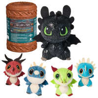 Figurină Spin Master DreamWorks Dragons Mini Plush Dragon Surprise 4+ / Brown