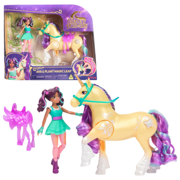 Figurine Spin Master Unicorn Academy Ava and Magical Leaf 4+ / Green photo 1