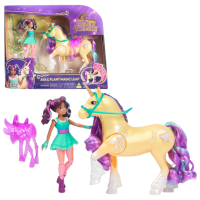 Figurine Spin Master Unicorn Academy Ava and Magical Leaf 4+ / Green