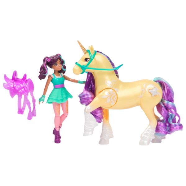 Figurine Spin Master Unicorn Academy Ava and Magical Leaf 4+ / Green photo 2