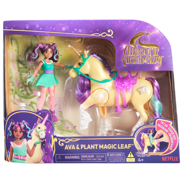 Figurine Spin Master Unicorn Academy Ava and Magical Leaf 4+ / Green photo 3