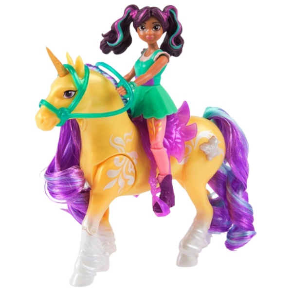 Figurine Spin Master Unicorn Academy Ava and Magical Leaf 4+ / Green photo 4