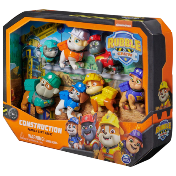 Фигурки Spin Master Rubble & Crew Mini Figure Gift Pack 3+ / Оранжевый photo 4