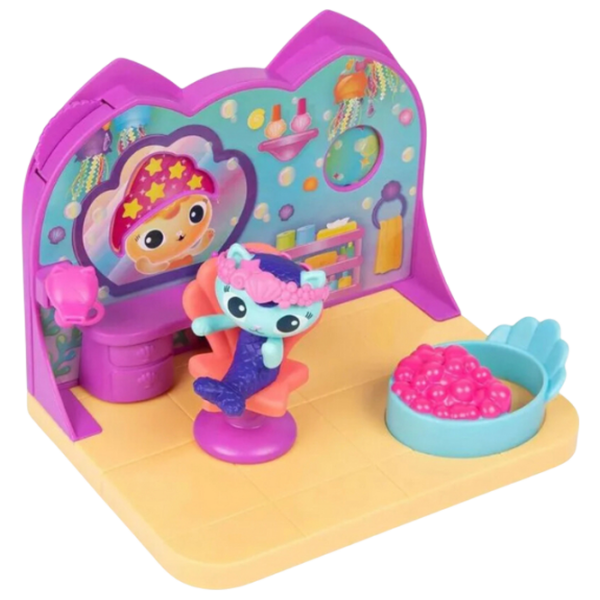Figurine Spin Master Gabby's Dollhouse MerCat's Seaside Spa Room 3+ / Pink photo 2