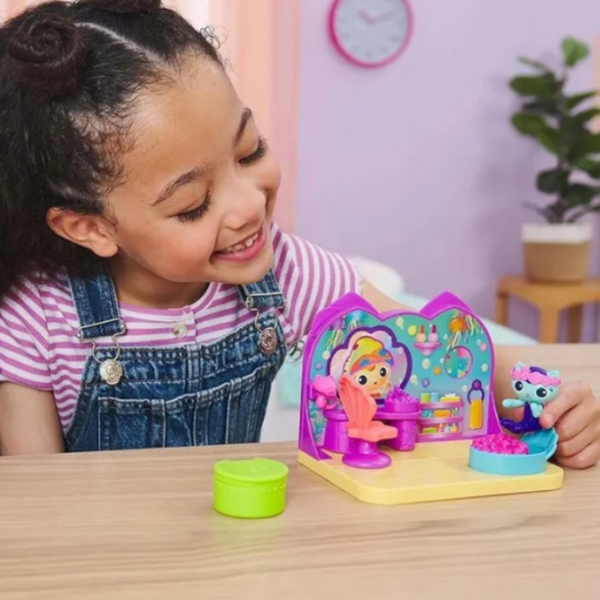 Figurine Spin Master Gabby's Dollhouse MerCat's Seaside Spa Room 3+ / Pink photo 4
