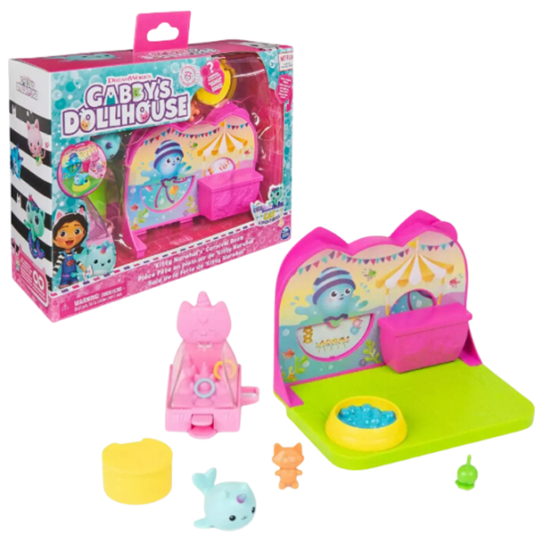 Figurine Spin Master Gabby's Dollhouse Kitty Narwhal’s Carnival Room 3+ / Pink photo 1