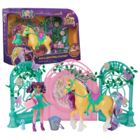 Figurine Spin Master Unicorn Academy Ava & Leaf Magical Stable Playset 4+ / Green