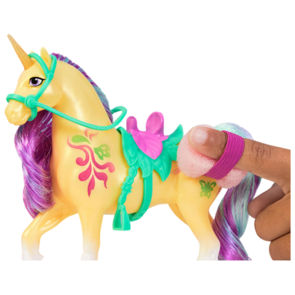 Figurine Spin Master Unicorn Academy Ava & Leaf Magical Stable Playset 4+ / Green photo 4