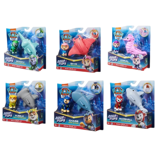 Figurină Spin Master Paw Patrol Aqua Pups Bath Toy 3+ / Purple photo 2