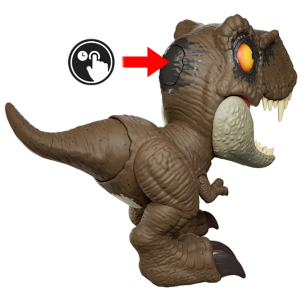 Фигурка Mattel Jurassic World Dominion Thrash ‘N Devour Tyrannosaurus Rex 4+ / Коричневый photo 2