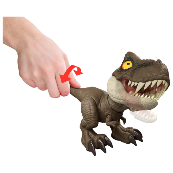 Фигурка Mattel Jurassic World Dominion Thrash ‘N Devour Tyrannosaurus Rex 4+ / Коричневый photo 3