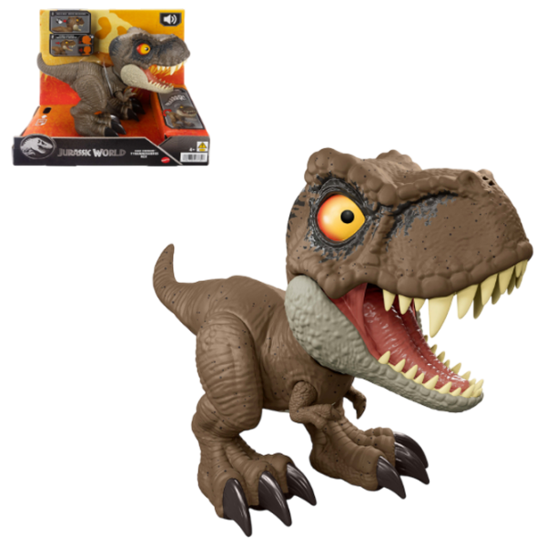 Фигурка Mattel Jurassic World Dominion Thrash ‘N Devour Tyrannosaurus Rex 4+ / Коричневый photo 6