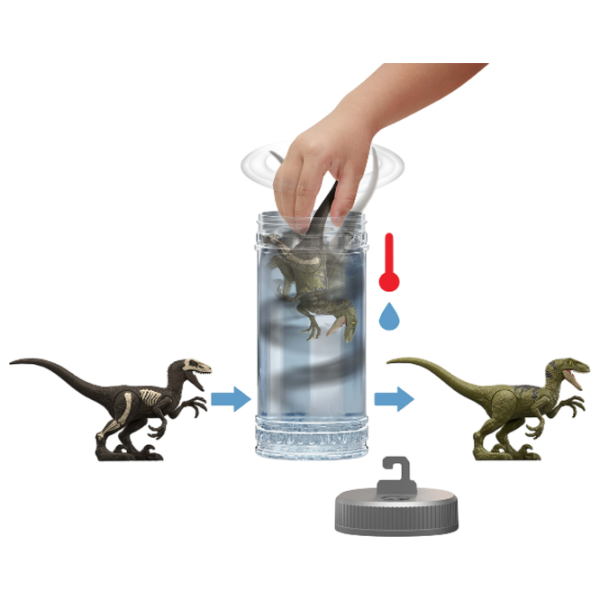 Figurină Mattel Jurassic World Dino Reveal Surprise 3+ / Gray photo 7