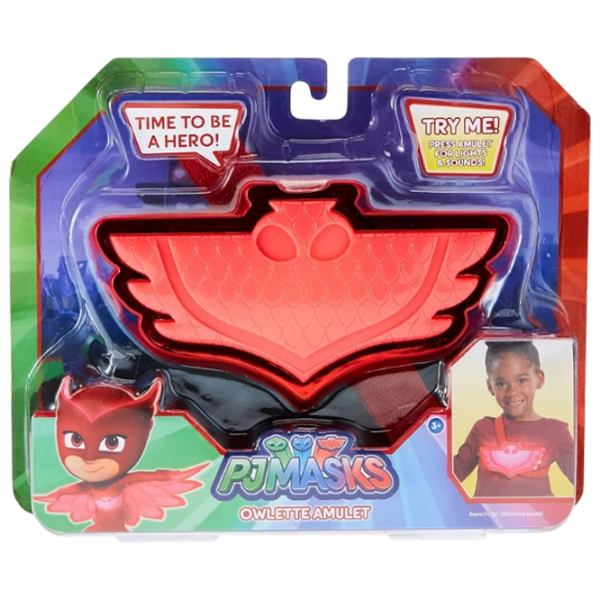 Figurină PJ Masks Owl Amulet 4+ / Red photo 3
