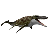 Figurină Mattel Jurassic World Ocean Protector Mosasaurus 4+ / Green