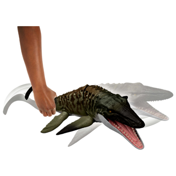 Figurină Mattel Jurassic World Ocean Protector Mosasaurus 4+ / Green photo 5