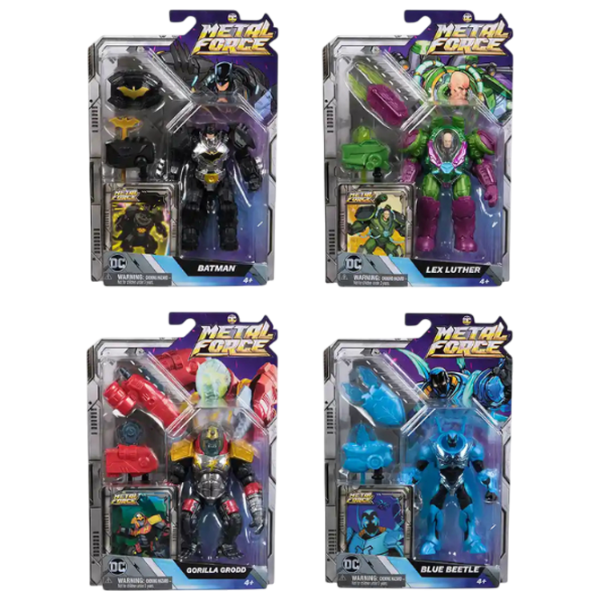 Figurină Spin Master DC Metal Force Heroes 4+ / Multicolor photo 11