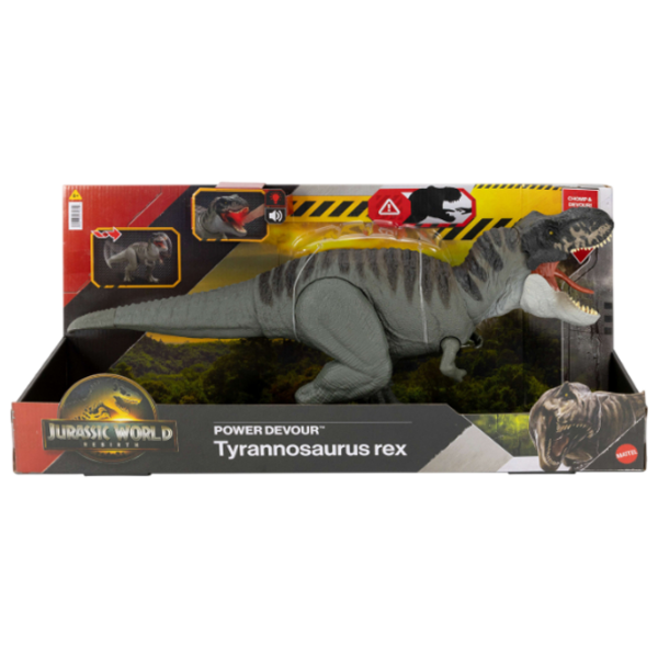 Фигурка Spin Master Jurassic World Real FX Roarivores Tyrannosaurus Rex 4+ / Серый photo 2