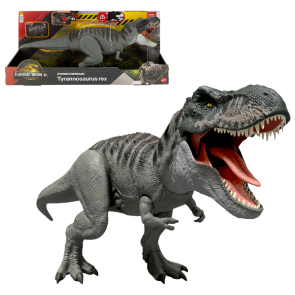 Фигурка Spin Master Jurassic World Real FX Roarivores Tyrannosaurus Rex 4+ / Серый photo 7