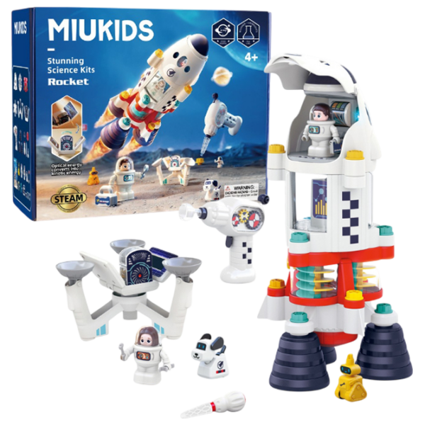Set figurine Hola Toys Cosmic Exploration Series Rocket Launch 3+ / White photo 1