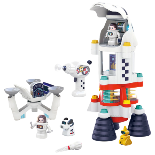 Set figurine Hola Toys Cosmic Exploration Series Rocket Launch 3+ / White photo 6