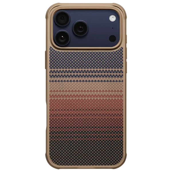 Чехол для смартфона Apple iPhone 17 Pro Max (Aramid ProGuard) Sunset Pitaka, ПК, MagSafe Back