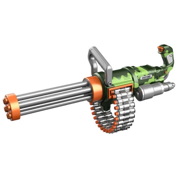 Бластер WeiYu Machine gun WY2101C Зеленый патронный, пуля, 8+ photo 1