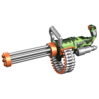 Бластер WeiYu Machine gun WY2101C Зеленый патронный, пуля, 8+