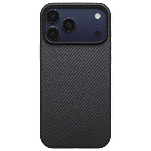 Husă pentru smartphone Apple iPhone 17 Pro Max (Aramid UltraGuard) Gray Black Pitaka, PC, MagSafe Back