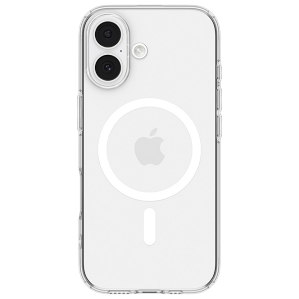 Чехол для смартфона Apple iPhone 17 (Liquid Crystal) White Прозрачный Spigen, ТПУ, Back